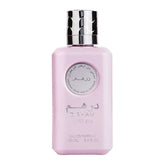Pink parfum Spray met zilveren dop voor Ard al Zaafaran Dirham Wardi